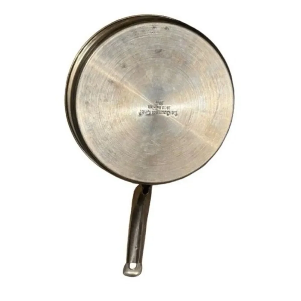Le Gourmet Chef 18/10 Stainless Steel Egg Poacher Frying Pan With Lid